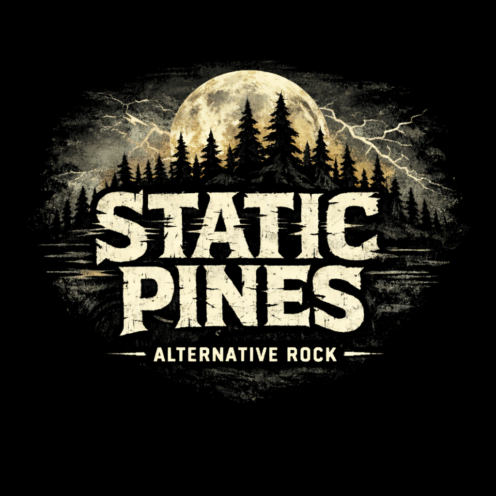 Static Pines Band Logo
